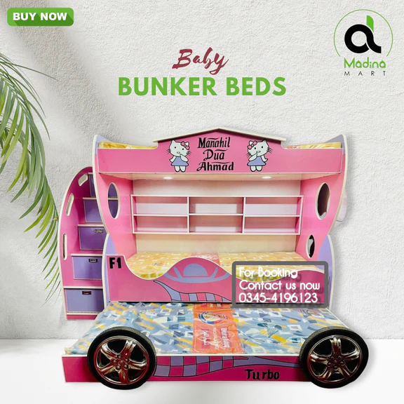Pink Baby Bed