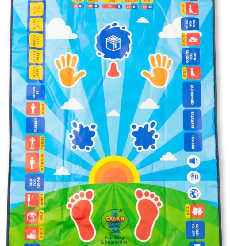 Educational Prayer Mat For Kids