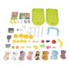 Pretend Fruit & Vegetable Kitchen Trolley Set - Image 4