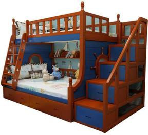 Bunk Bed Solid Wood