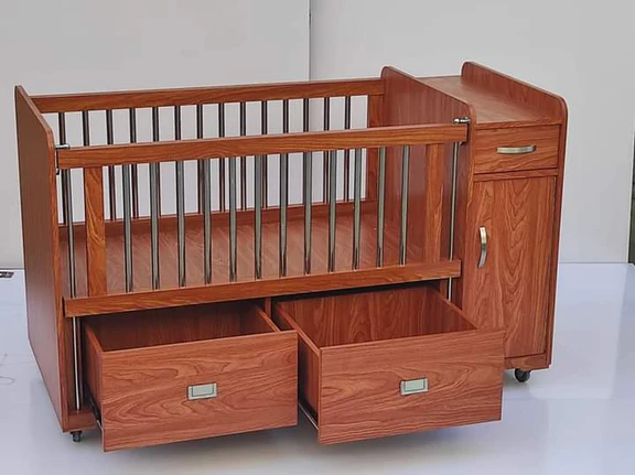 Baby Cot with Drawers