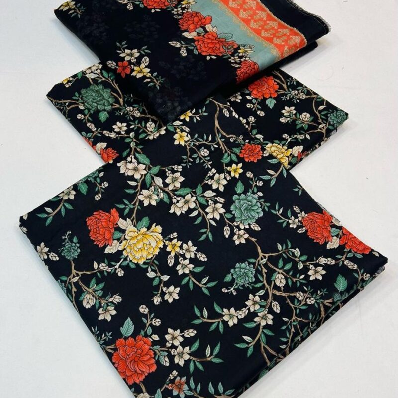 Bin Saeed ???? Original printed 3 Piece Collection