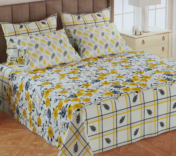 Double Bedsheet 5pcs Set - CC4