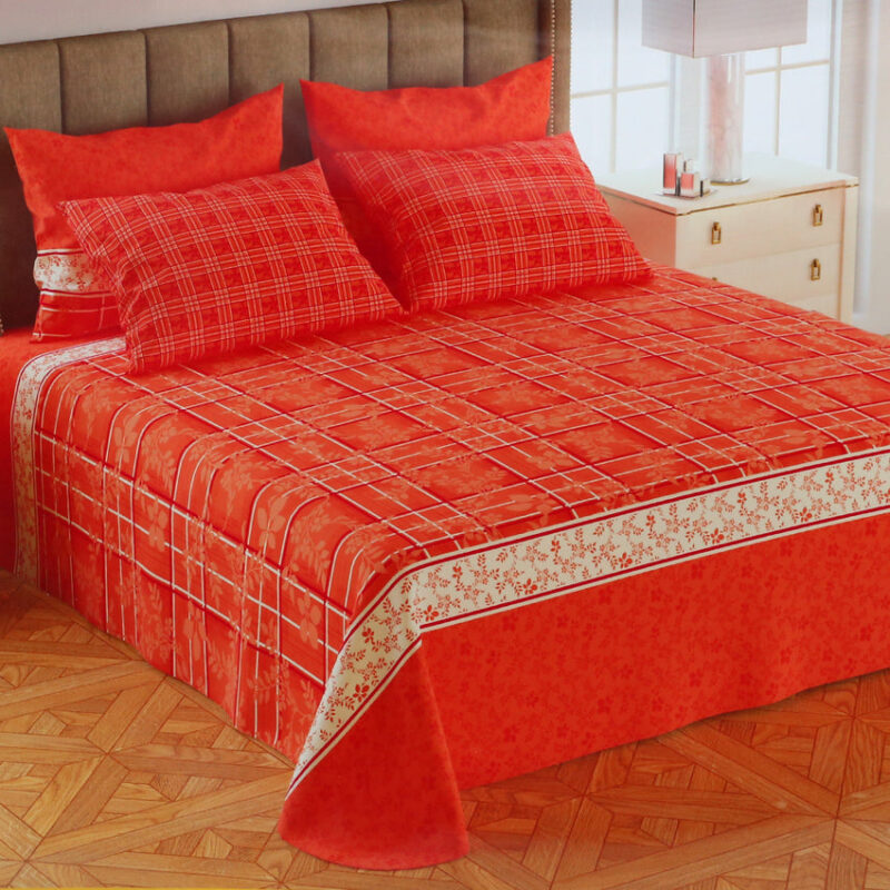 Double Bedsheet 5pcs Set - CC5