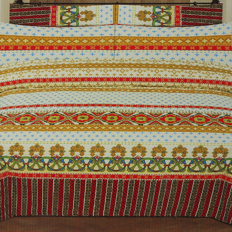 King Size Bed Sheet - M-10