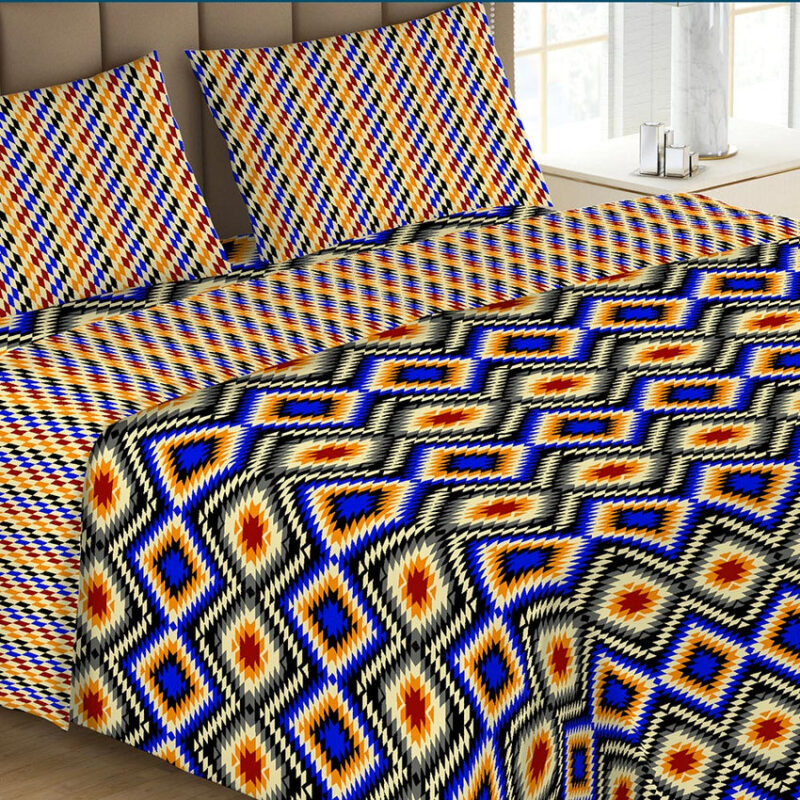 Printed Double Bed Sheet - YD-1