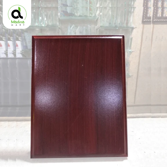 Brown wooden Shield
